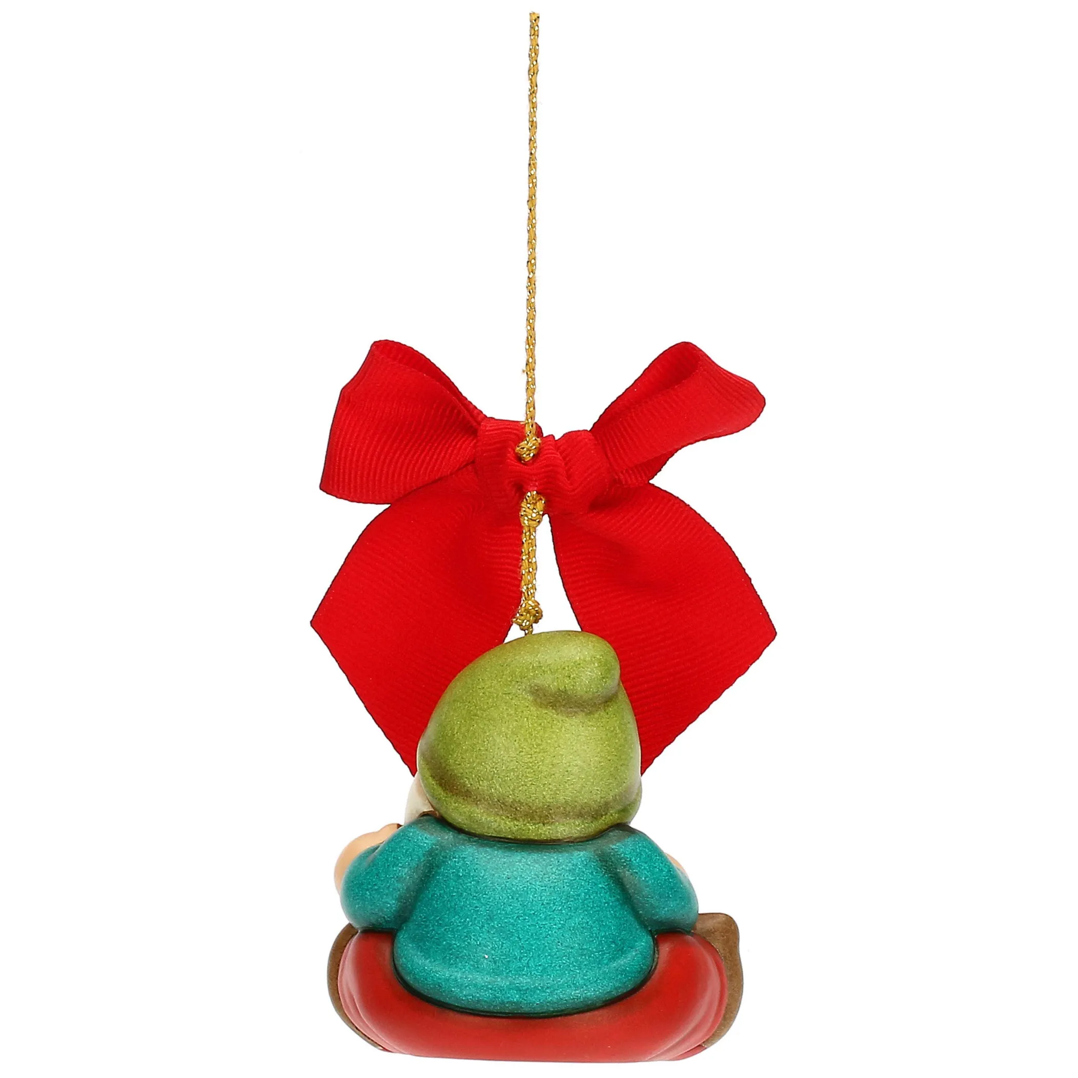 THUN Addobbo natalizio Gnomo Oliver con arcobaleno in ceramica, maxi* Addobbi E Decorazioni Per Albero