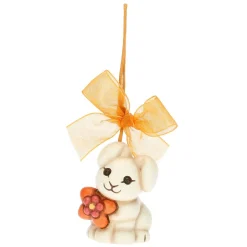 THUN Addobbo pasquale coniglietto con fiore* Animali E Mini Animali|Altri Oggetti Decorativi
