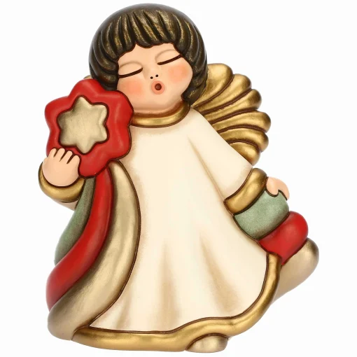 THUN Angelo Limited Edition in ceramica Desideri di Natale, medio* Angelo|Addobbi Natalizi