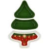THUN Antipastiera a forma di albero di Natale in porcellana Sorprese di Natale* Altri Complementi Per La Tavola|Accessori Natalizi Per La Tavola