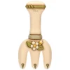 THUN Appendichiavi 3 ganci in ceramica Country Bloom* Altri Oggetti Decorativi