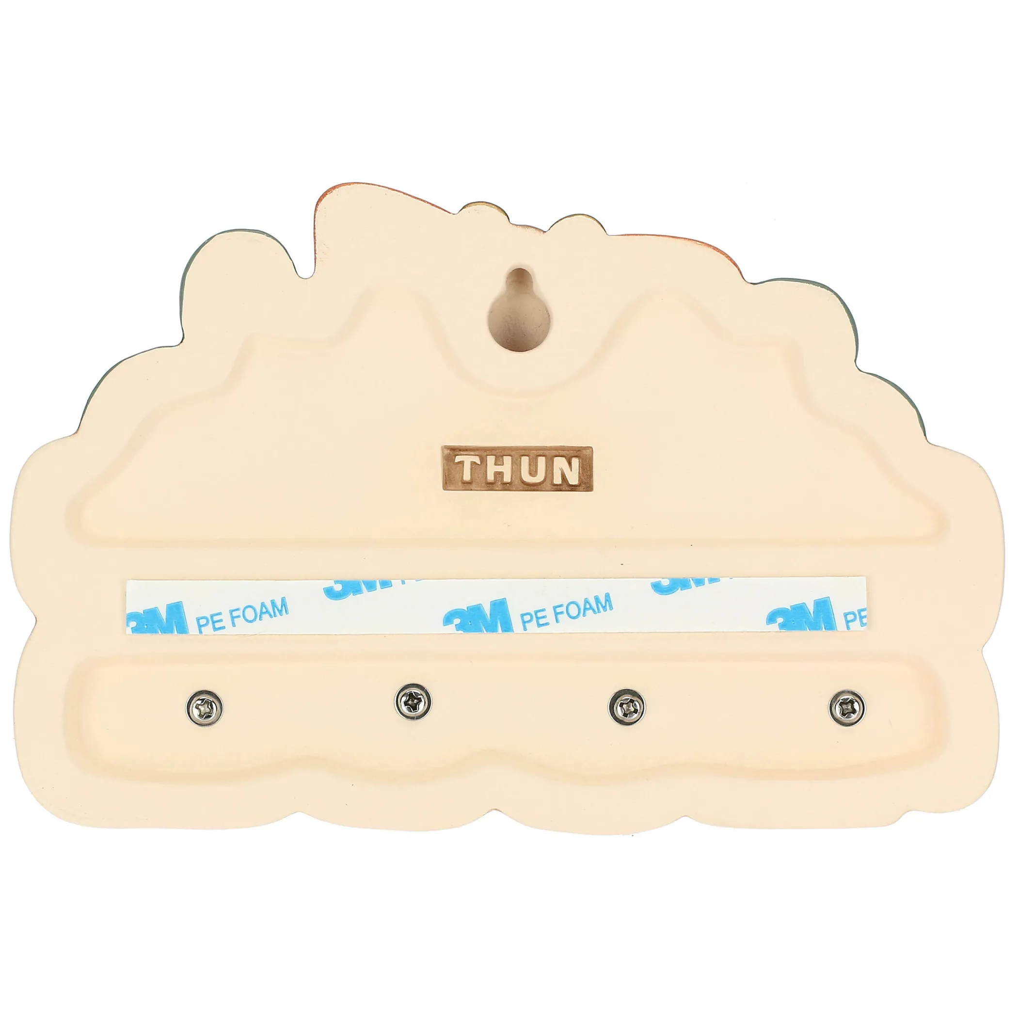 THUN Appendichiavi con 4 ganci in ceramica AbbracciAMI* Altri Oggetti Decorativi