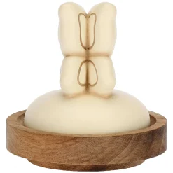 THUN Barattolo in vetro con coperchio in legno Elegance, grande* Elegance|Biscottiere E Barattoli