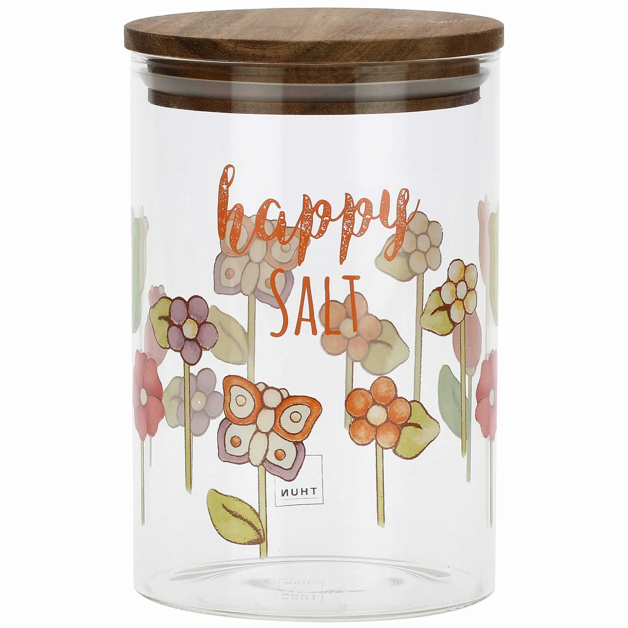 THUN Barattolo in vetro per sale Happy Country* Biscottiere E Barattoli