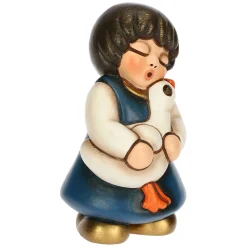 THUN Bimba con oca in ceramica Presepe Classico* Presepe