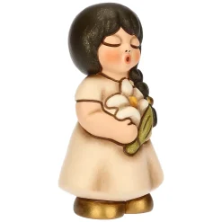 THUN Bimba in ceramica con giglio* Bomboniere Cresima|Bomboniere Comunione