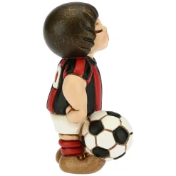 THUN Bimbo calciatore nero piccolo* Bomboniere Cresima|Bomboniere Comunione