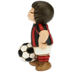 THUN Bimbo calciatore nero piccolo* Bomboniere Cresima|Bomboniere Comunione