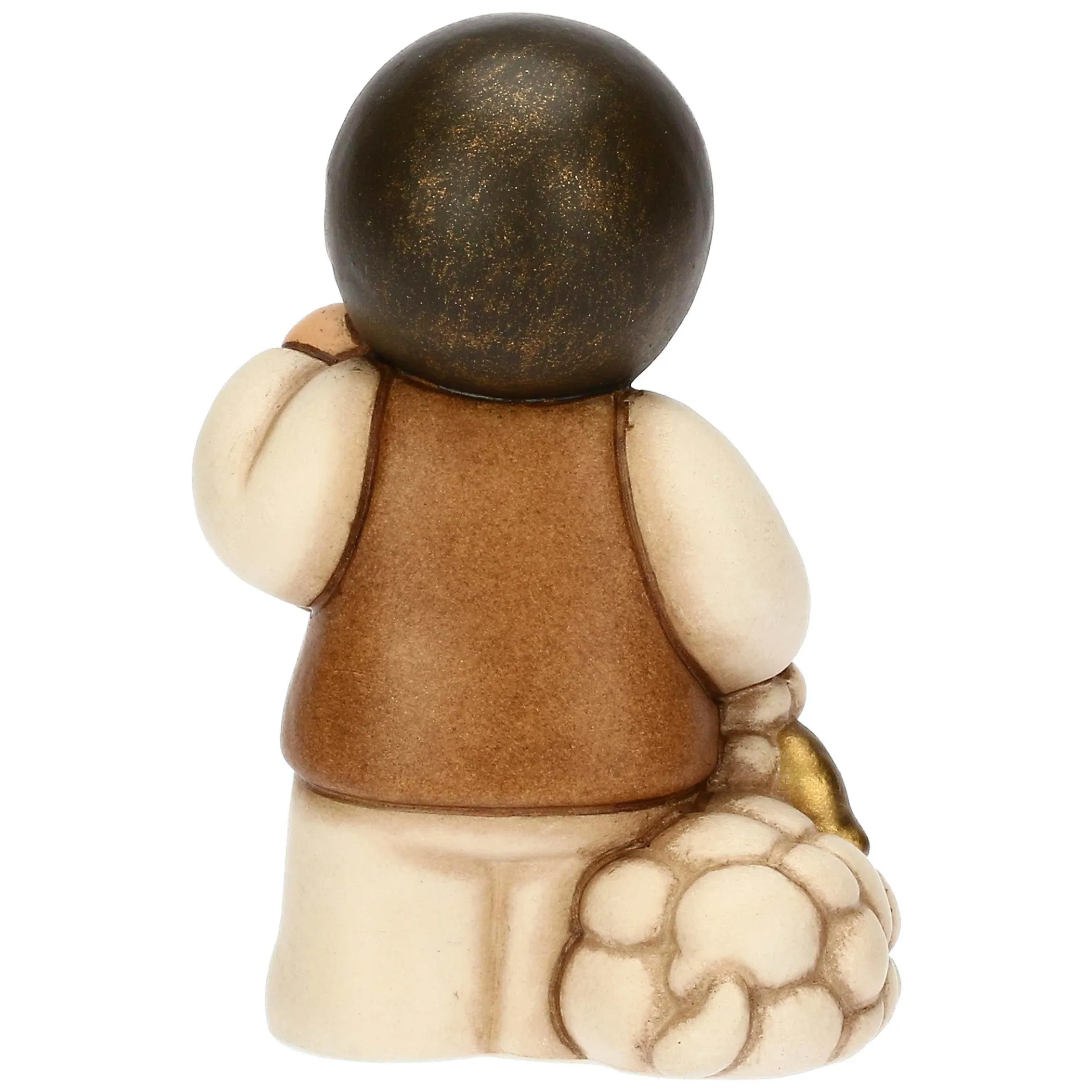 THUN Bimbo con lanterna in ceramica Presepe Classico* Presepe