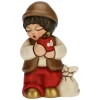 THUN Bimbo con mela rosso Presepe classico* Presepe