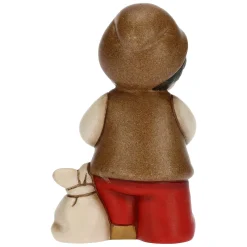 THUN Bimbo con mela rosso Presepe classico* Presepe