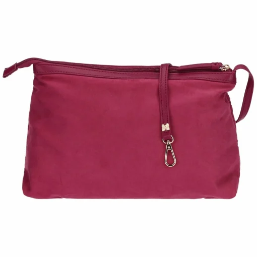 THUN Borsa a spalla in ecopelle bordeaux Sempre con me* Borse, Portafogli E Trousse