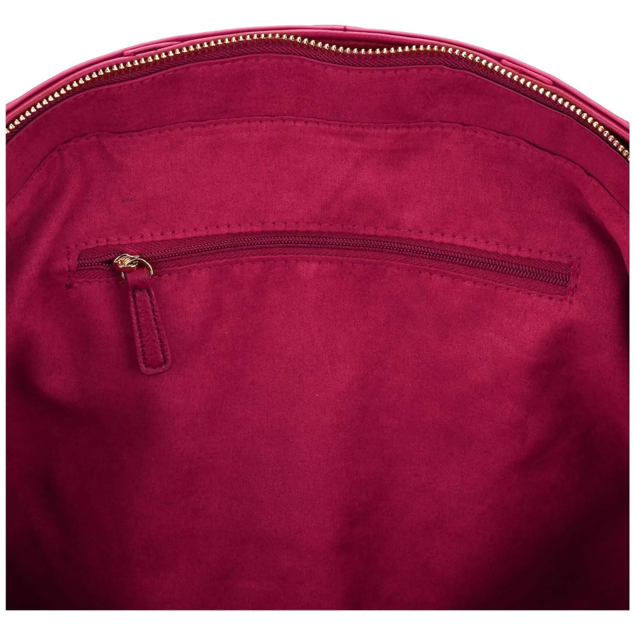 THUN Borsa intreccio in ecopelle grande, bordeaux* Borse, Portafogli E Trousse