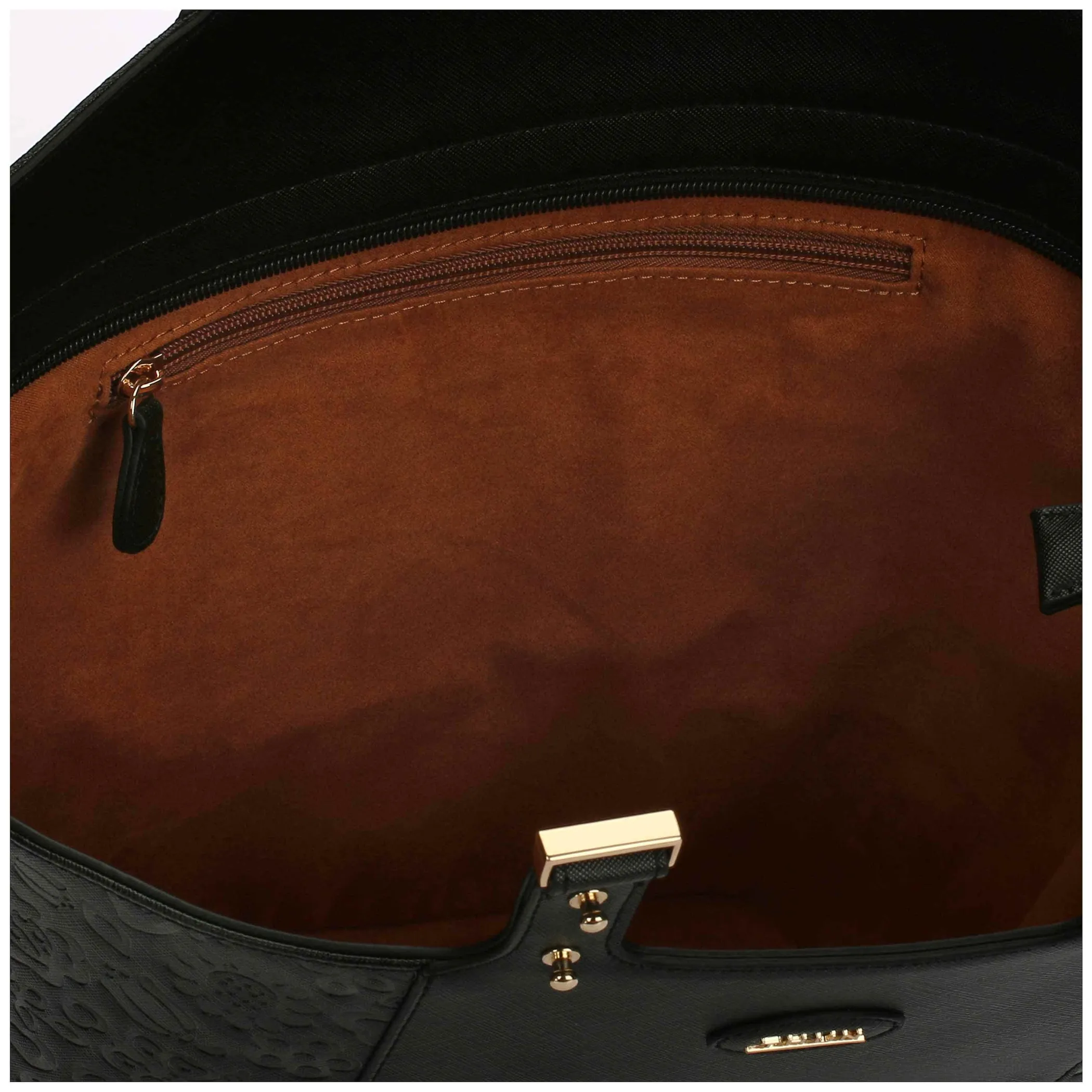 THUN Borsa shopping nera a forma di vela Prestige* Borse, Portafogli E Trousse