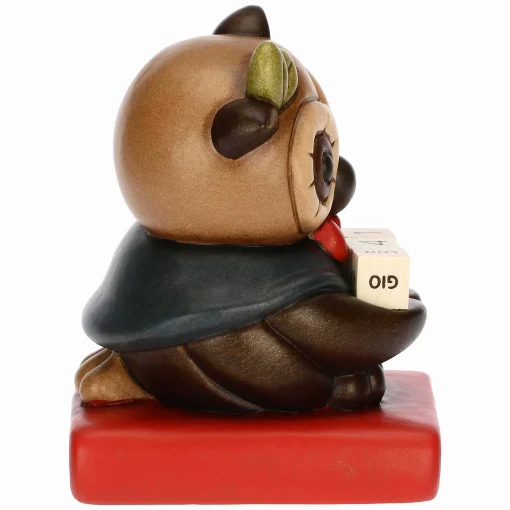 THUN Calendario laurea con gufo Lucky in ceramica* Figure|Calendari