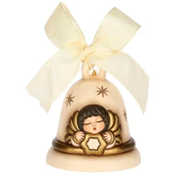 THUN Campanella Limited Edition 2024 con angelo in ceramica, champagne* Addobbi E Decorazioni Per Albero