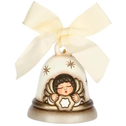THUN Campanella Limited Edition 2024 con angelo in ceramica, bianco* Addobbi E Decorazioni Per Albero