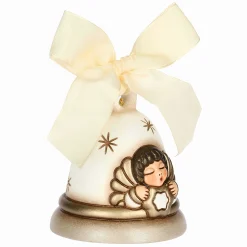 THUN Campanella Limited Edition 2024 con angelo in ceramica, bianco* Addobbi E Decorazioni Per Albero