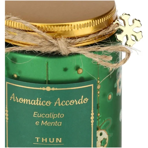 THUN Candela "Aromatico accordo", verde* Candele Porta Candele