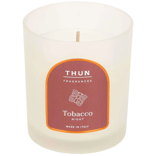 THUN Candela Tobacco Night Fragrances, piccola* Candele Porta Candele