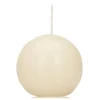 THUN Candela tonda champagne grande Ø 60 mm* Candele Porta Candele