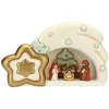 THUN Capanna stella cometa con Presepe Classico 2019 mini* Addobbi Natalizi|Presepe