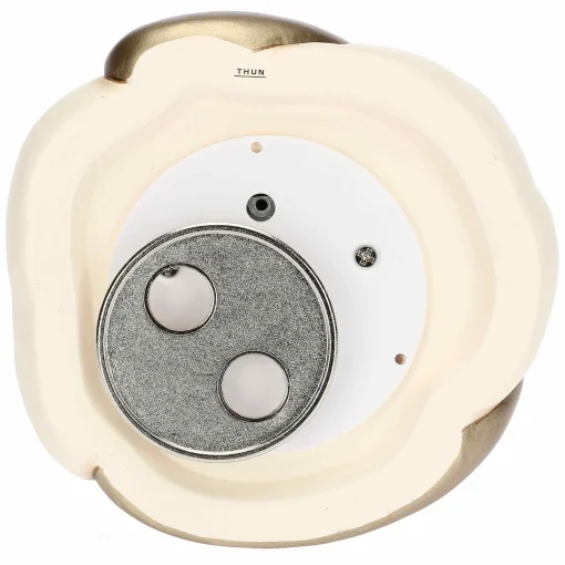 THUN Carillon Angelo con stella cometa arcobaleno in ceramica Desideri Di Natale* Angelo|Regalo Nascita