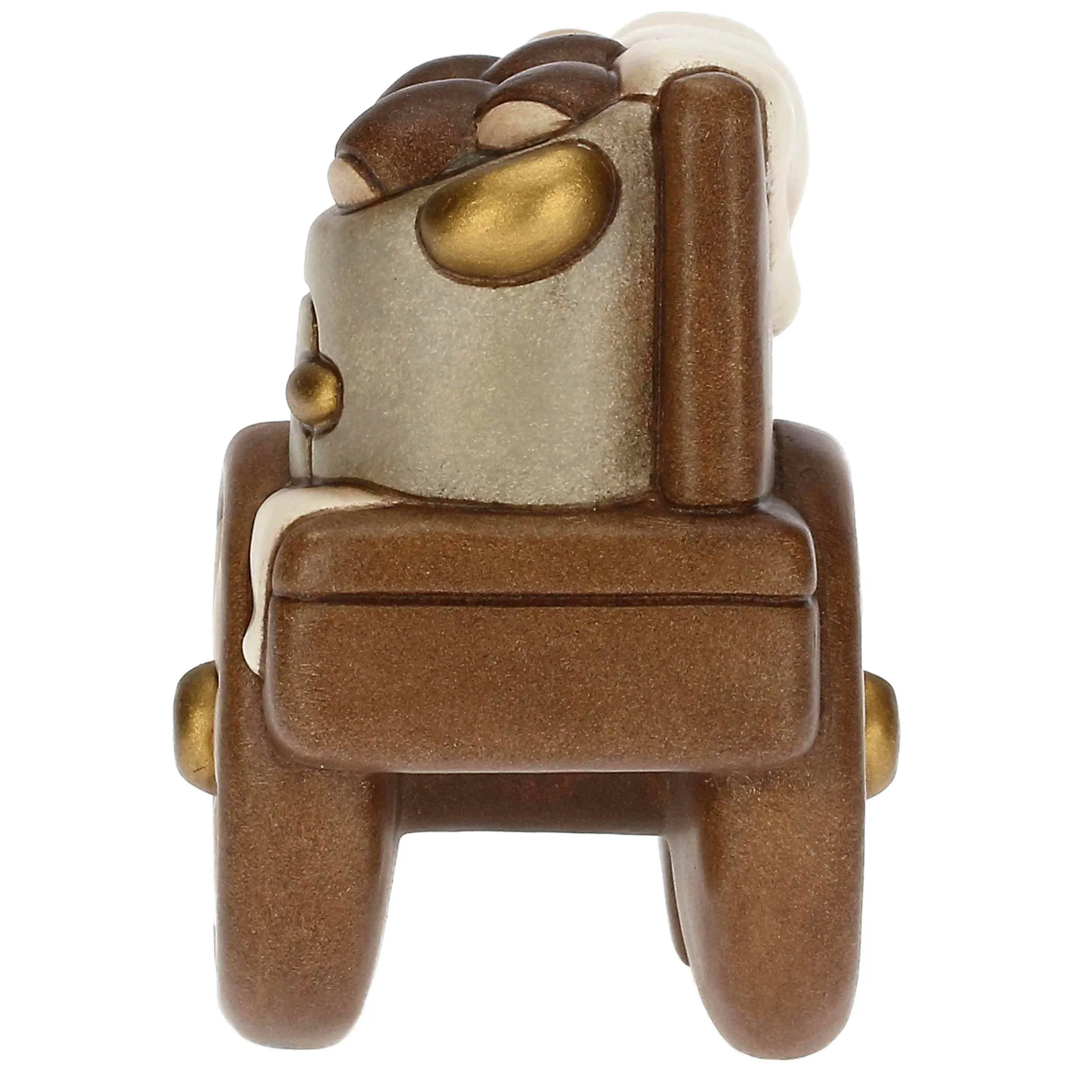 THUN Carretto con castagne in ceramica Presepe Classico* Presepe