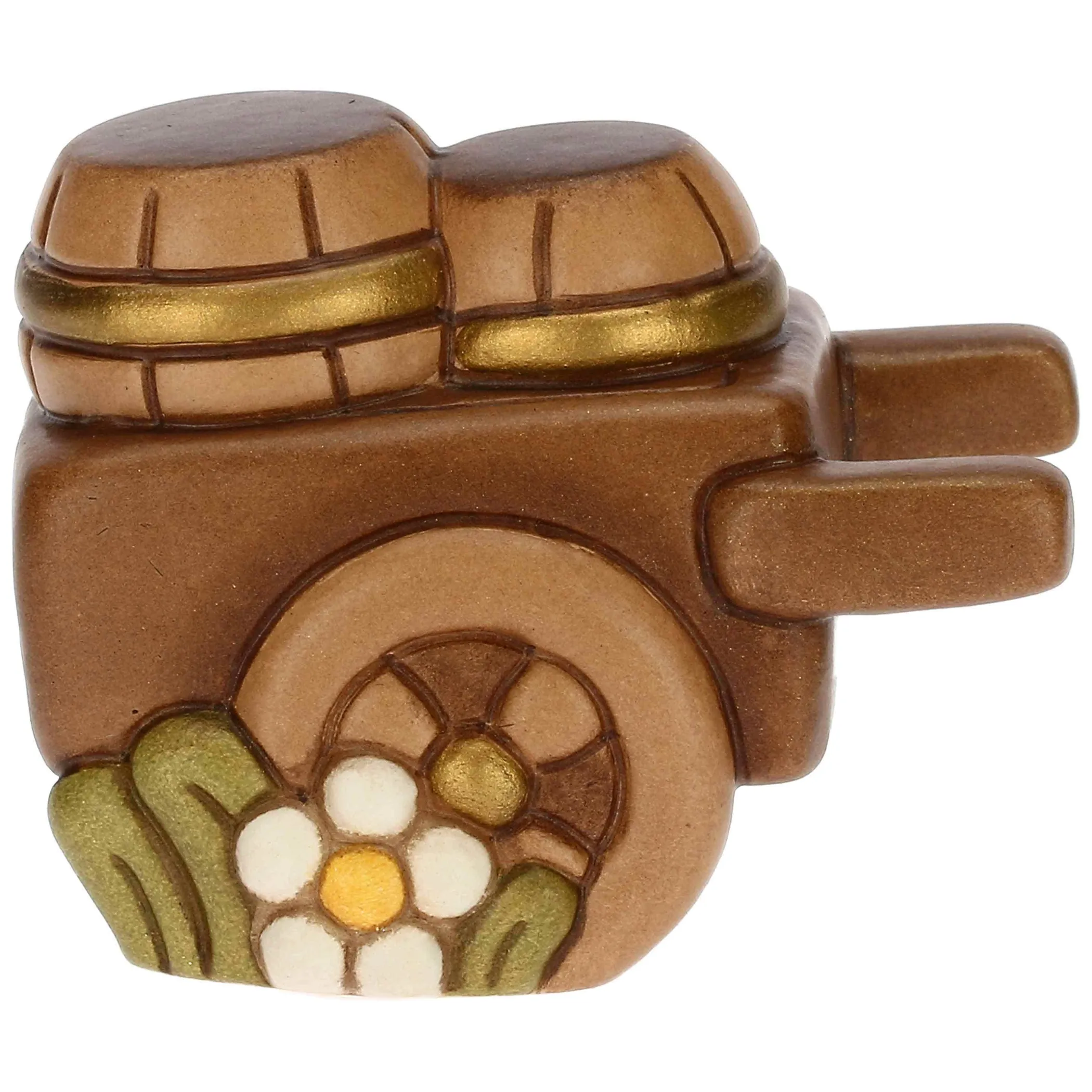 THUN Carretto di barili in ceramica Presepe Classico* Presepe