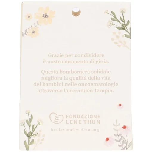 THUN Cerimonia Solidale - scatolina avorio con Filo d'Amore* Confezioni Confetti|Bomboniere Matrimonio