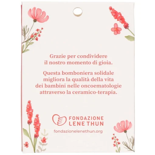 THUN Cerimonia Solidale - scatolina rossa con Filo d'Amore* Confezioni Confetti