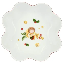 THUN Ciotola a forma di quadrifoglio in porcellana Sorprese di Natale, piccola* Teglie E Insalatiere|Accessori Natalizi Per La Tavola