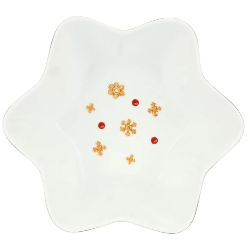 THUN Ciotola a forma di stella in porcellana Sorprese di Natale, media* Teglie E Insalatiere|Accessori Natalizi Per La Tavola