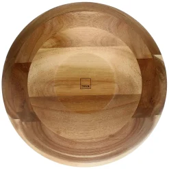 THUN Ciotola in legno smaltato Happy Country media* Teglie E Insalatiere