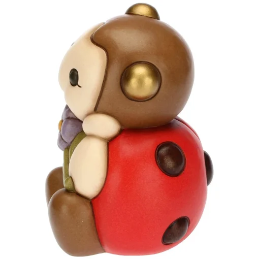 THUN Coccinella con fiore grande* Animali E Mini Animali|Bomboniere Laurea