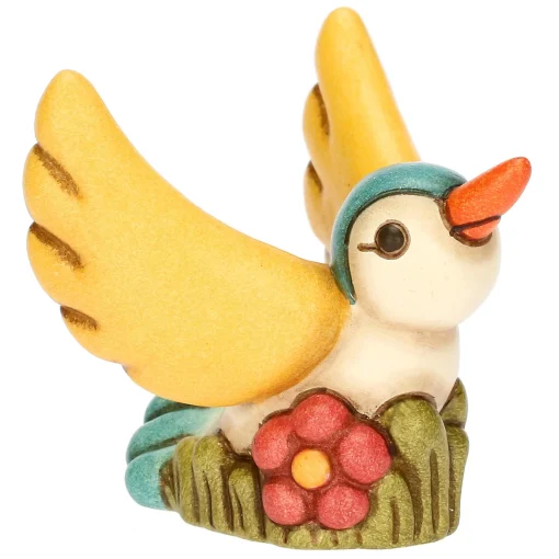 THUN Colibrì Fly su prato in ceramica Primavera da vivere, mini* Animali E Mini Animali|Bomboniere Comunione