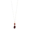 THUN Collana con pietre ceramiche e quadrifoglio* Collane