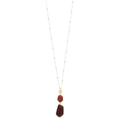 THUN Collana con pietre ceramiche e quadrifoglio* Collane