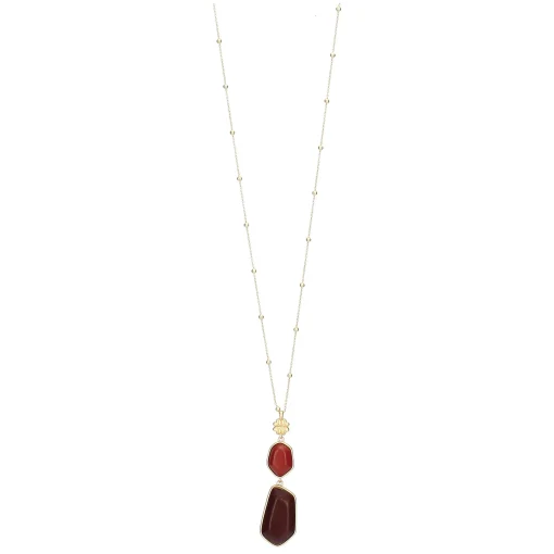 THUN Collana con pietre ceramiche e quadrifoglio* Collane