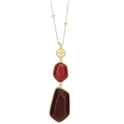 THUN Collana con pietre ceramiche e quadrifoglio* Collane