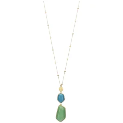 THUN Collana con pietre in ceramica e quadrifoglio* Collane