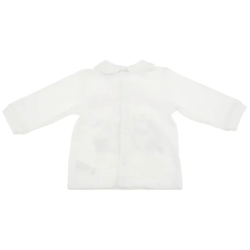 THUN Completo tutina bianca e rossa a maniche lunghe & OVS ciniglia Orso polare Paul 1-3 mesi* Abbigliamento E Tessile