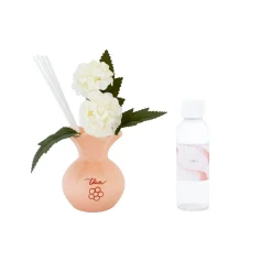 THUN Confezione regalo mini diffusore con fiori, pesca* Bomboniere Anniversario|Bomboniere Matrimonio