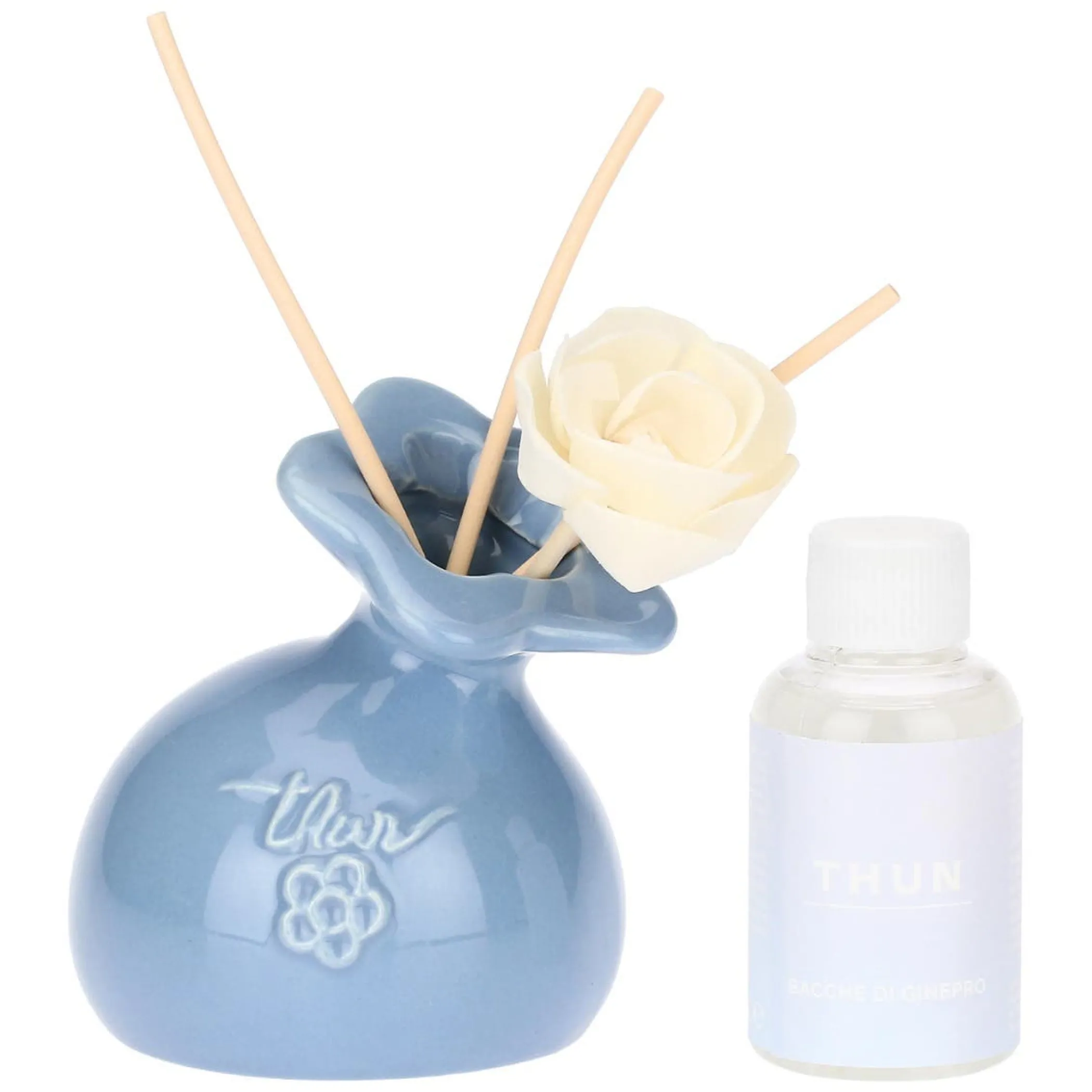 THUN Confezione regalo mini diffusore, blu* Bomboniere Anniversario|Bomboniere Matrimonio