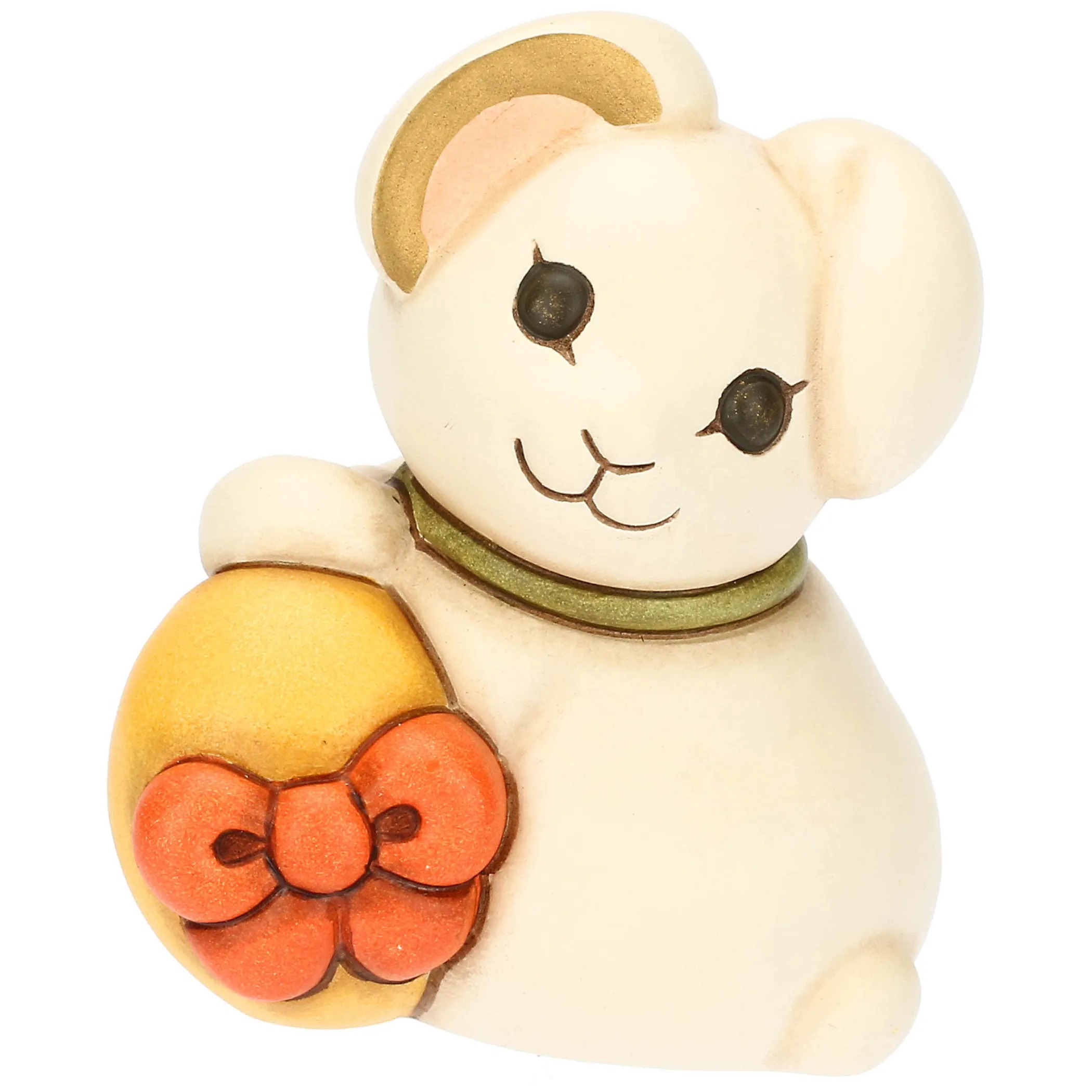 THUN Coniglietta Joy con uovo in ceramica Sorprese di Pasqua, piccola* Animali E Mini Animali|Figure