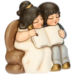 THUN Coppia anniversario con libro in ceramica, grande* Bomboniere Matrimonio|Bomboniere Anniversario