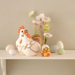 THUN Coppia gallo Jack e gallina Ester in ceramica* Animali E Mini Animali|Figure