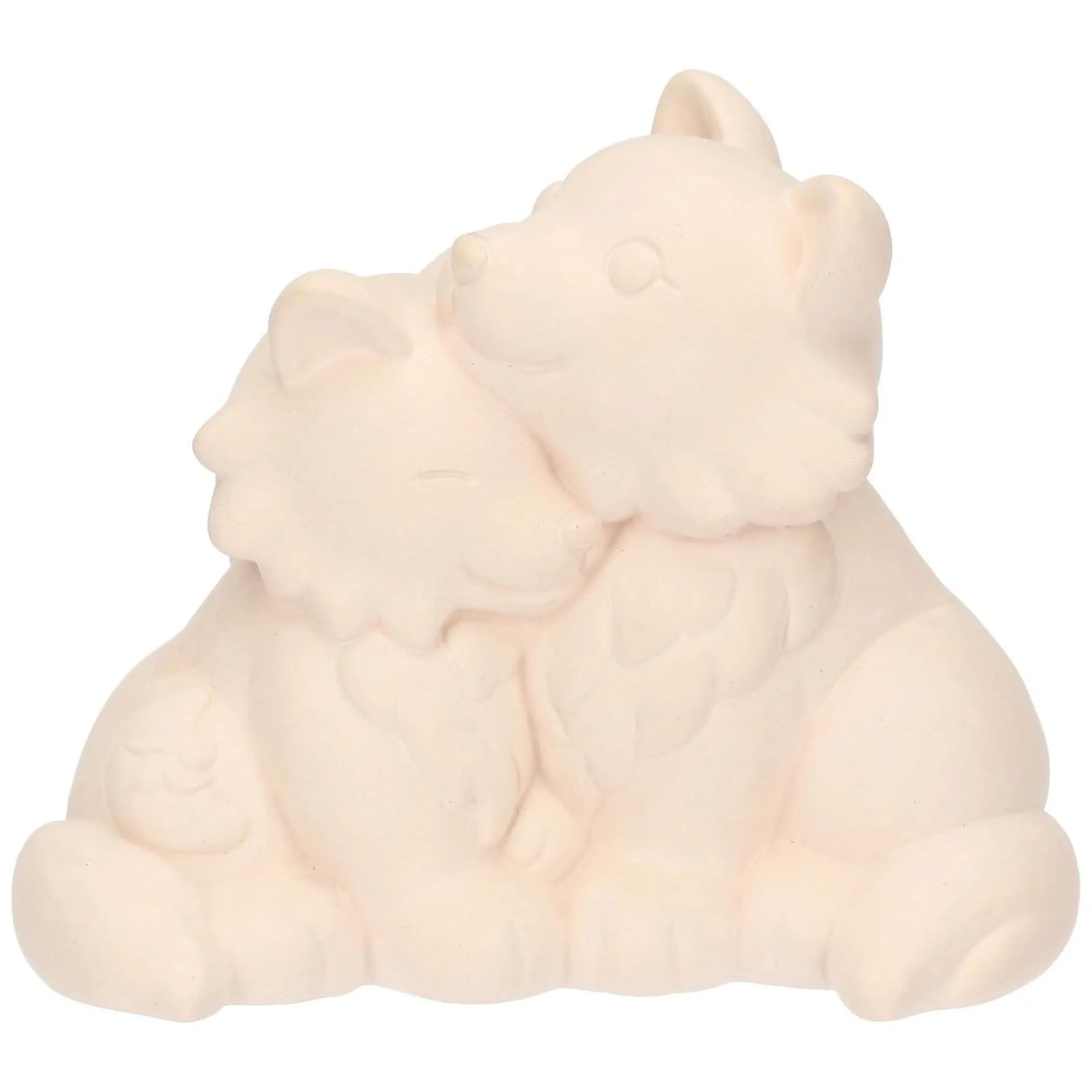 THUN Coppia Lupi - Decora Solidale Fondazione Lene* Figure In Ceramica