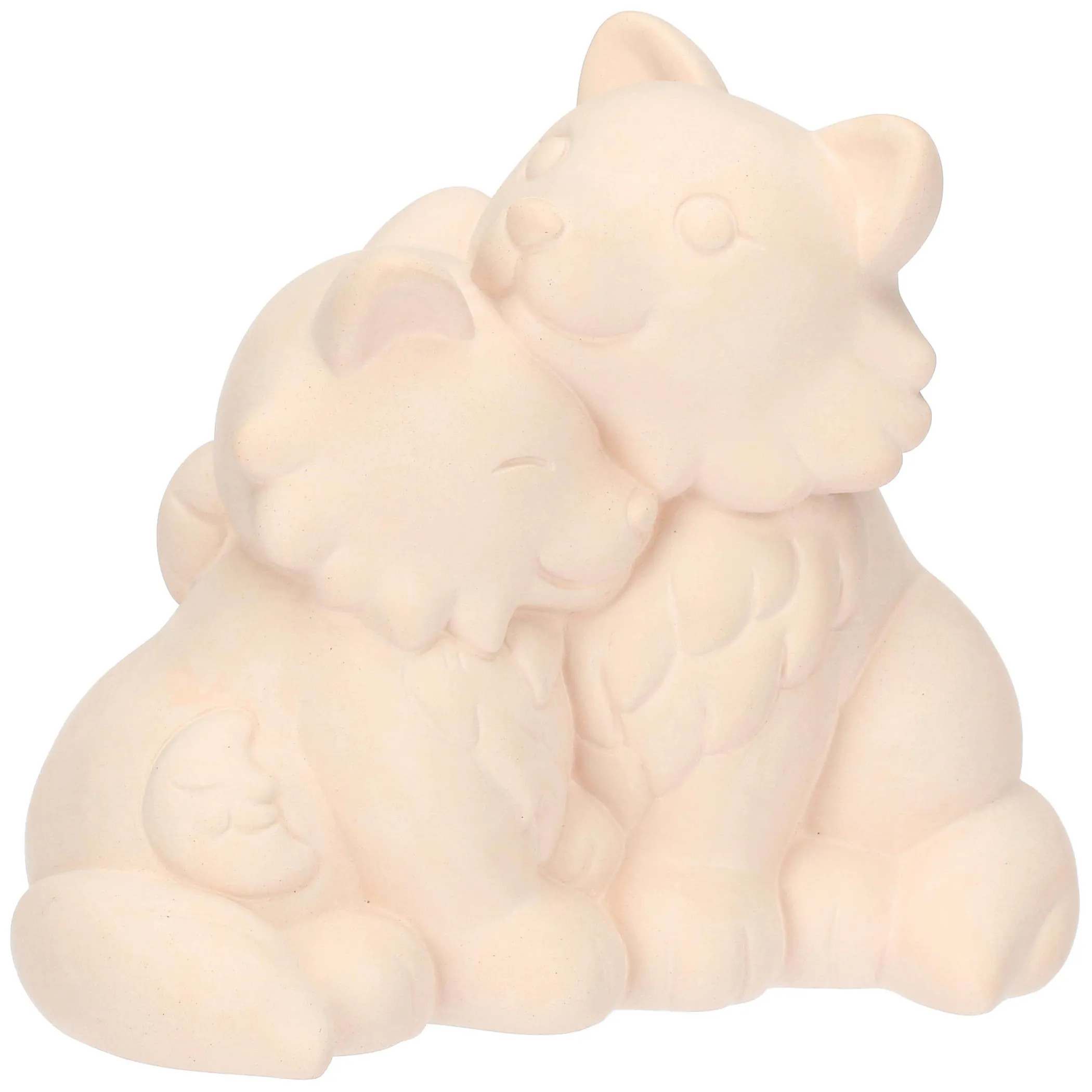 THUN Coppia Lupi - Decora Solidale Fondazione Lene* Figure In Ceramica