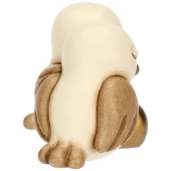 THUN Coppia passerotti in ceramica con cuore, mini* Animali E Mini Animali|Figure In Ceramica